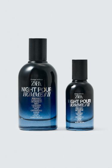 Zara NIGHT POUR HOMME II 香水 100 毫升 (3.4 液量盎司) + 30 毫升 (1.0 液量盎司) - 明淺棕色