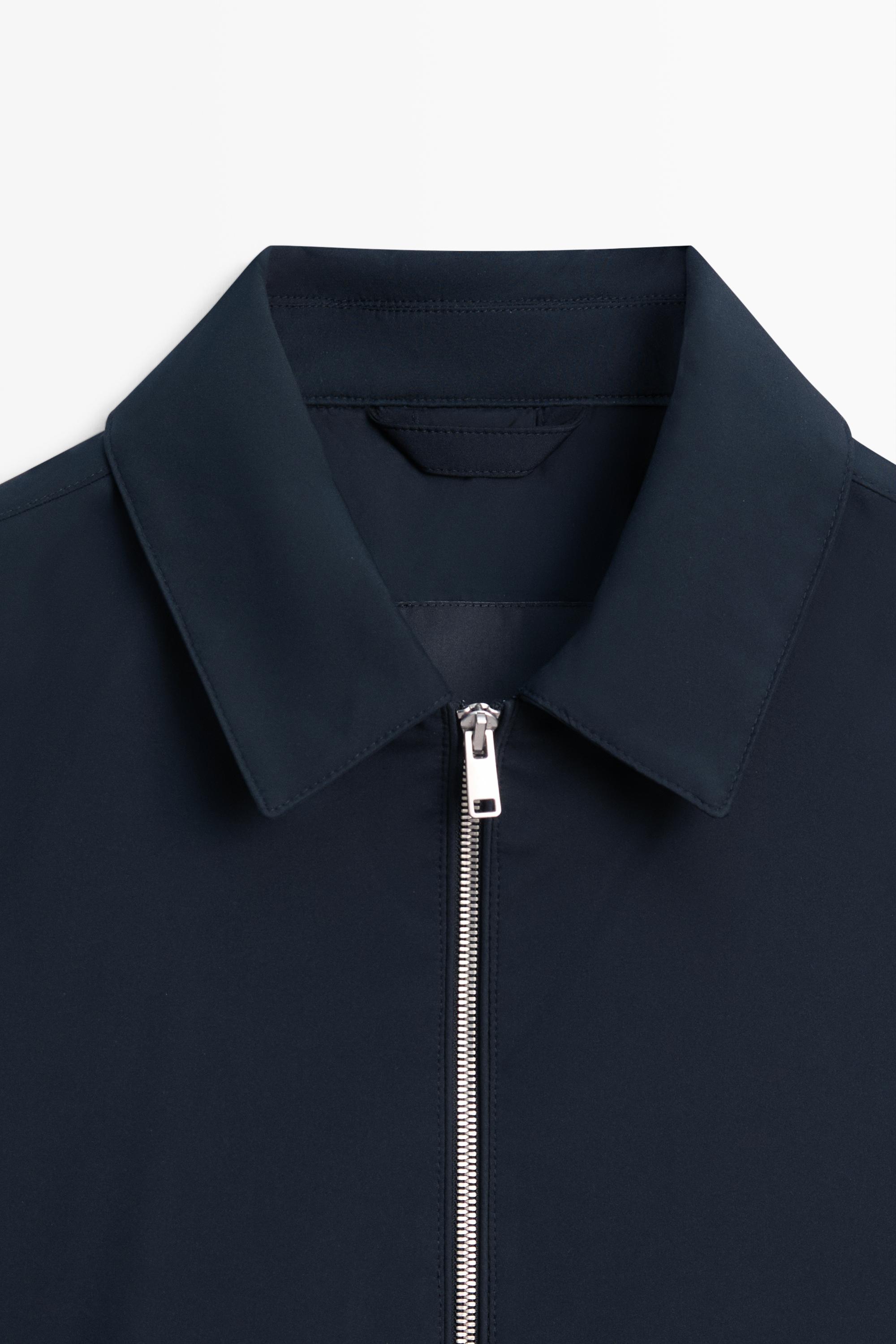 Veste légère à col chemise