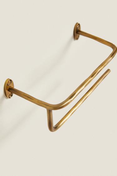 GOLDEN TOILET PAPER HOLDER - Golden by Zara - Image 2