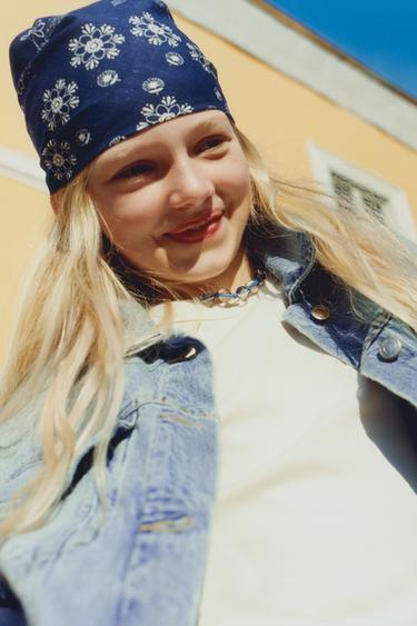 Zara DENIM JACKET - Blue