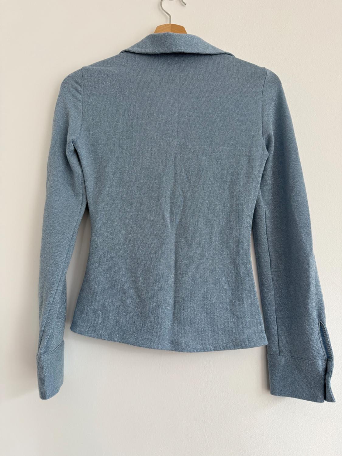 GATHERED TOP WITH OPENING - Image 2