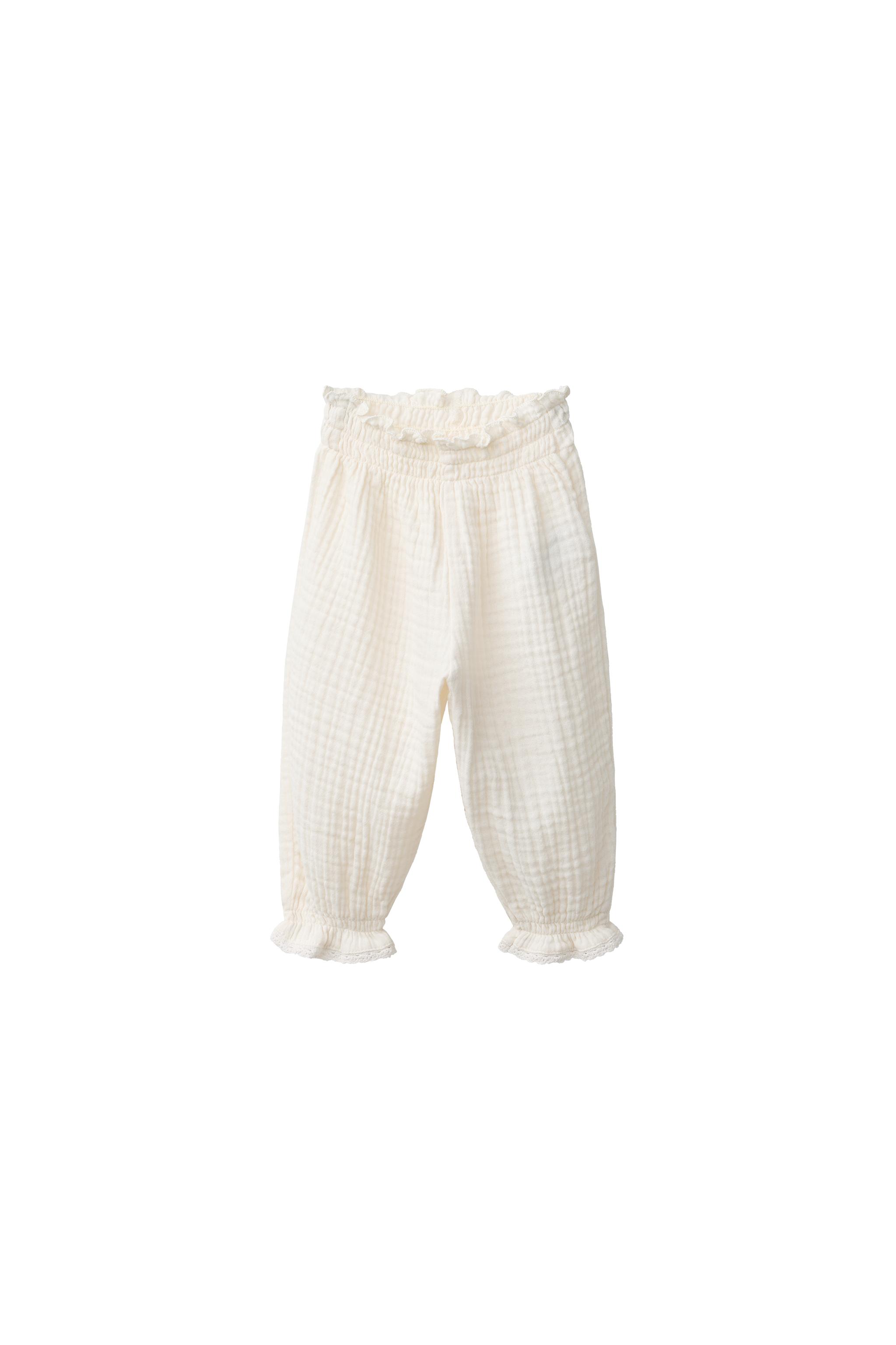 PANTALONS JOGGER AMB DETALL DE PUNTILLA