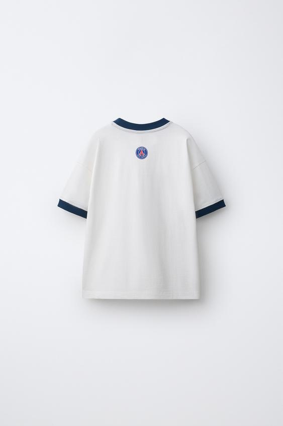 T-SHIRT IMPRIMÉ PSG ® - Blanc de Zara - Image 1