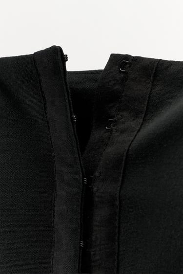 JUPE BIMATIÈRE À GODETS ZW COLLECTION LIMITED EDITION - Noir de Zara - Image 5