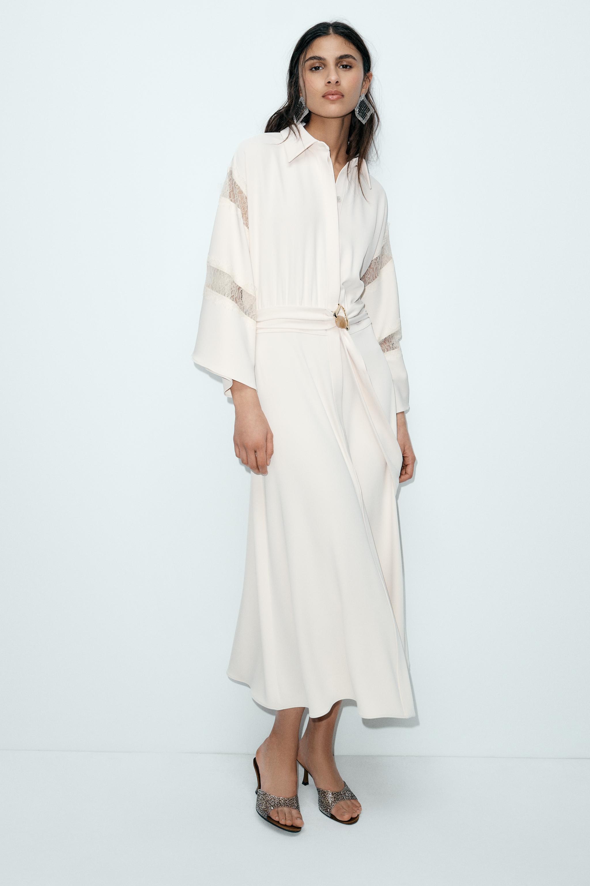 chinese dress ladies Leo Lin Women's Zara Shirt Midi Dress