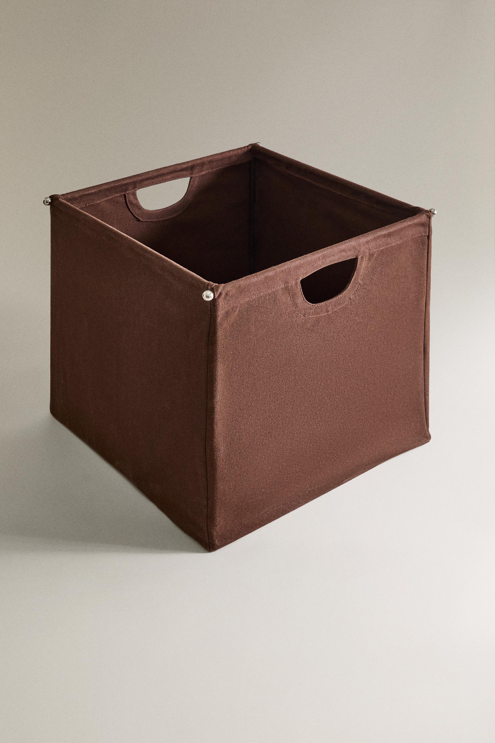 CANVAS FIREPLACE BASKET