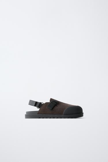 URBAN CLOGS - Brown by Zara