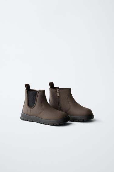 BOTA ELÁSTICO - Marrón de Zara