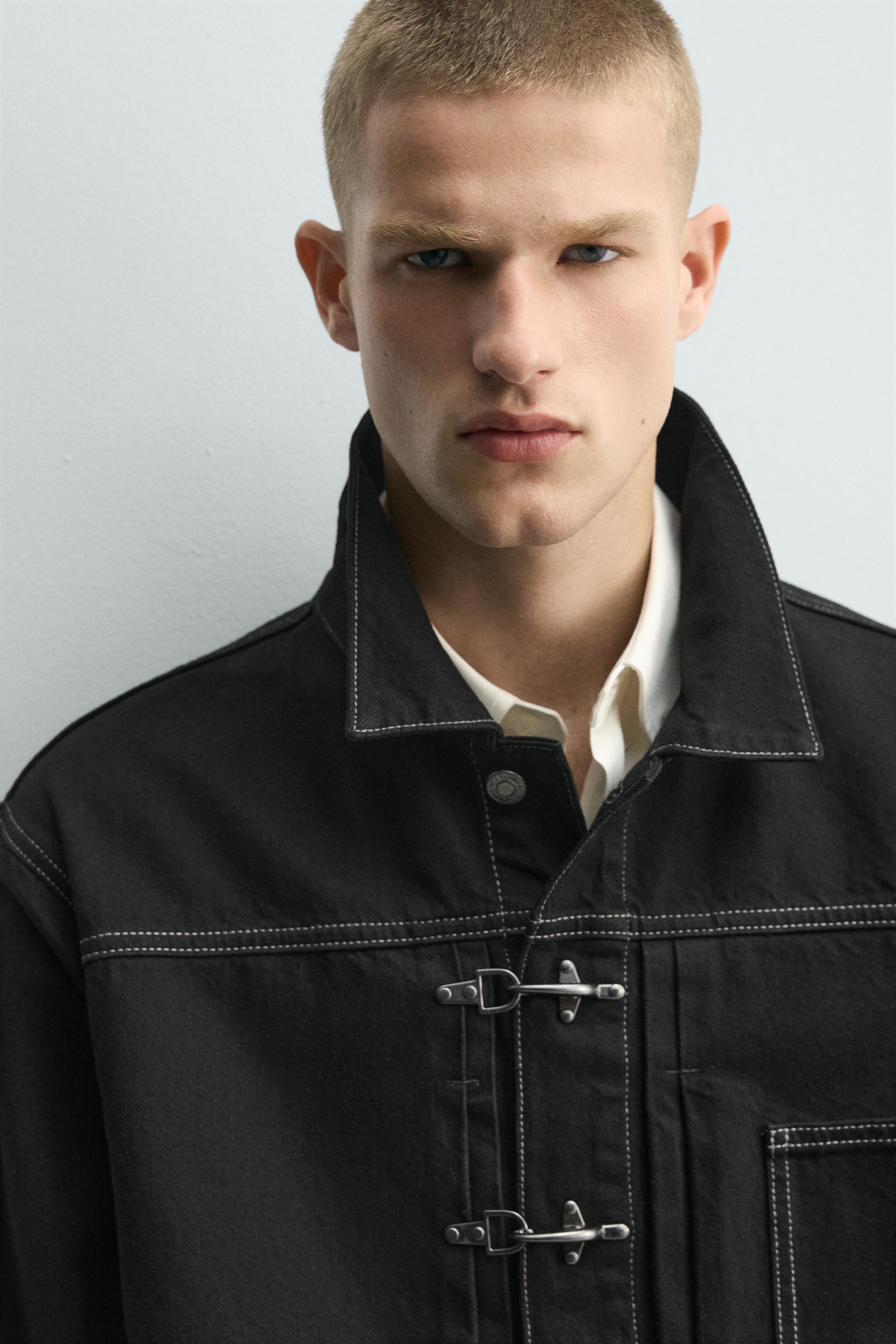 BOXY FIT FIREMAN CLASP JACKET