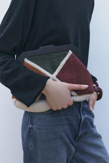 MULTICOLOURED BAG - Ecru by Zara - Image 1