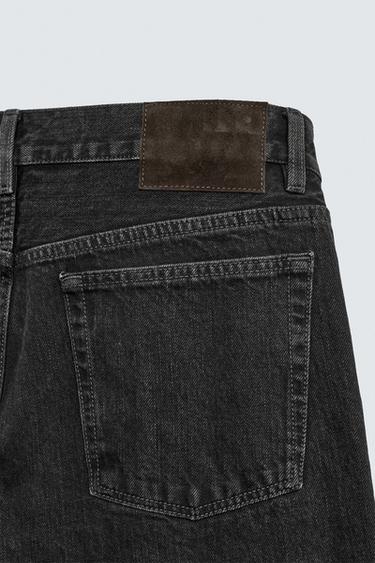 AARON LEVINE X ZARA STRAIGHT FIT JEANS - Charcoal by Zara - Image 9