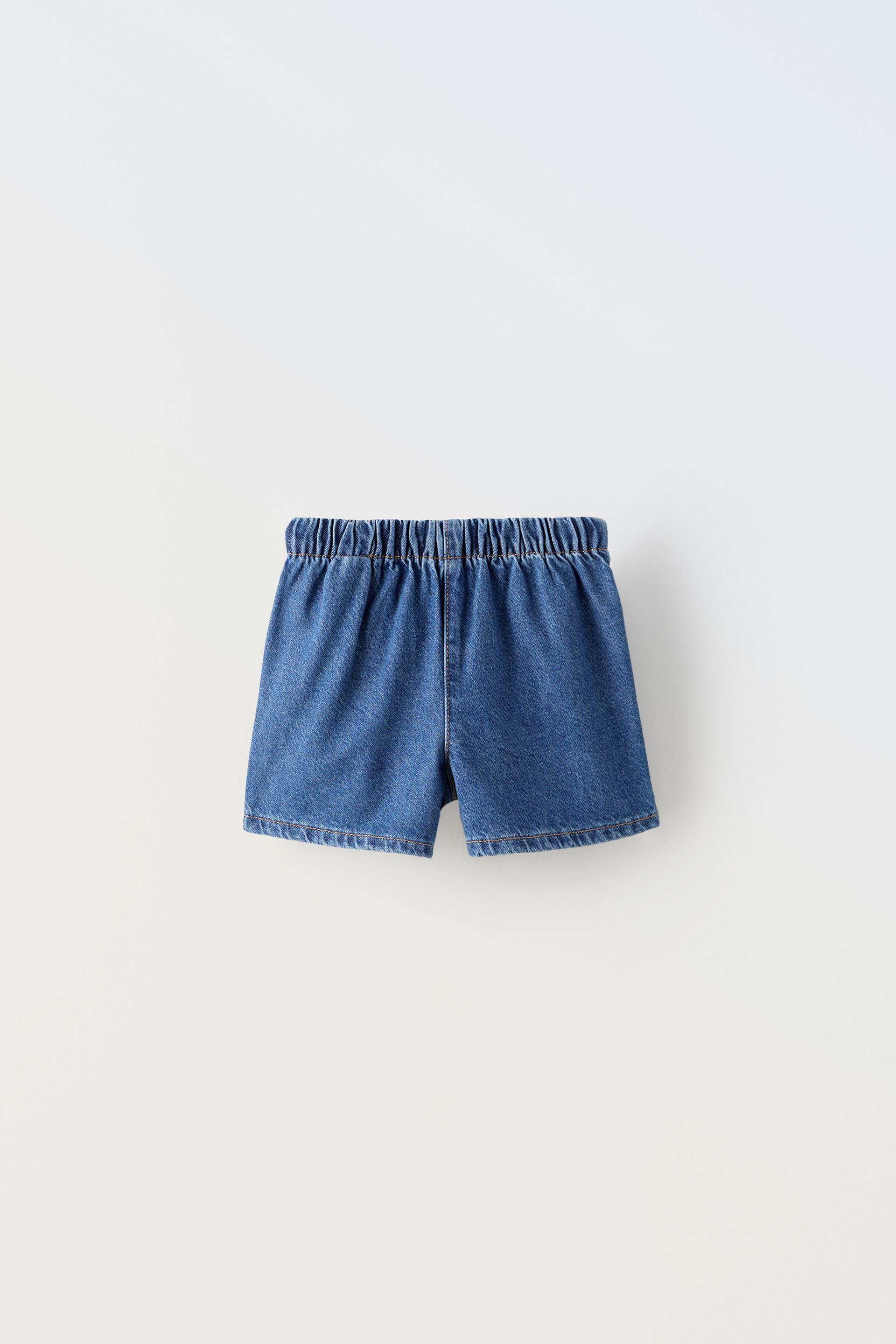 ZARA デニム バミューダスコート (ミディアムブルー) | 4 歳 (104 cm) | 子供服 | ザラ公式オンラインストア