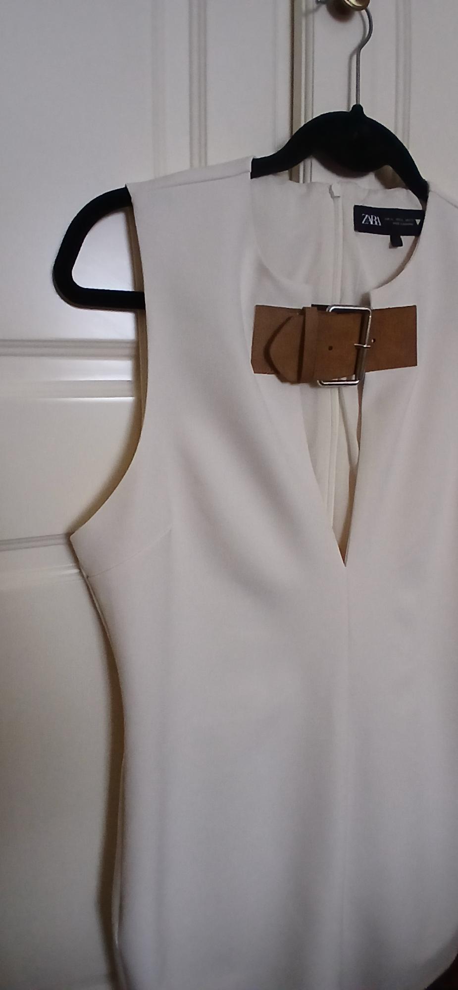 FITTED DRESS WITH TAB - Image 2