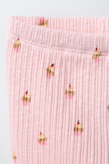 LEGGING IMPRIMÉ CUPCAKES - Rose de Zara - Image 2