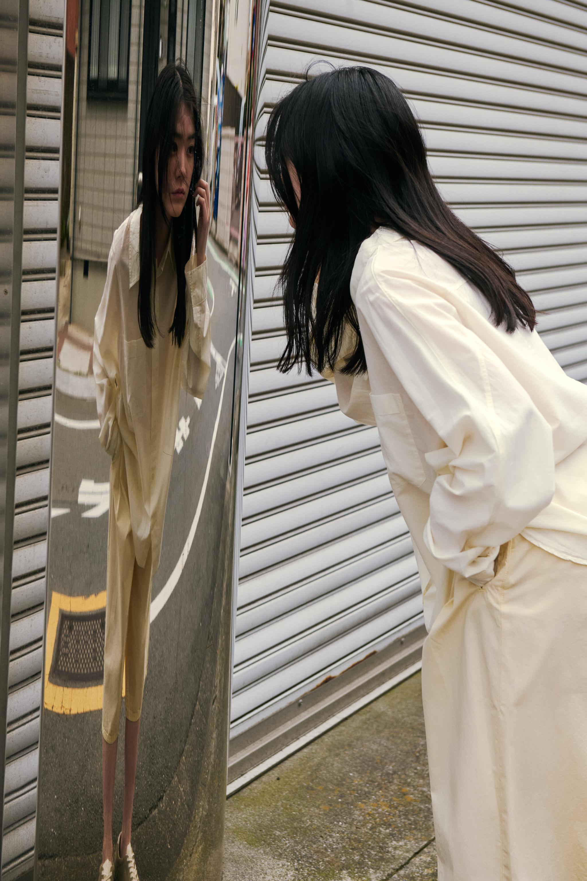 流行に乗ってみませんか？ ZARAバットウィングスリーブTシャツ 流行に乗ってみませんか？ ZARAバットウィングスリーブTシャツ
