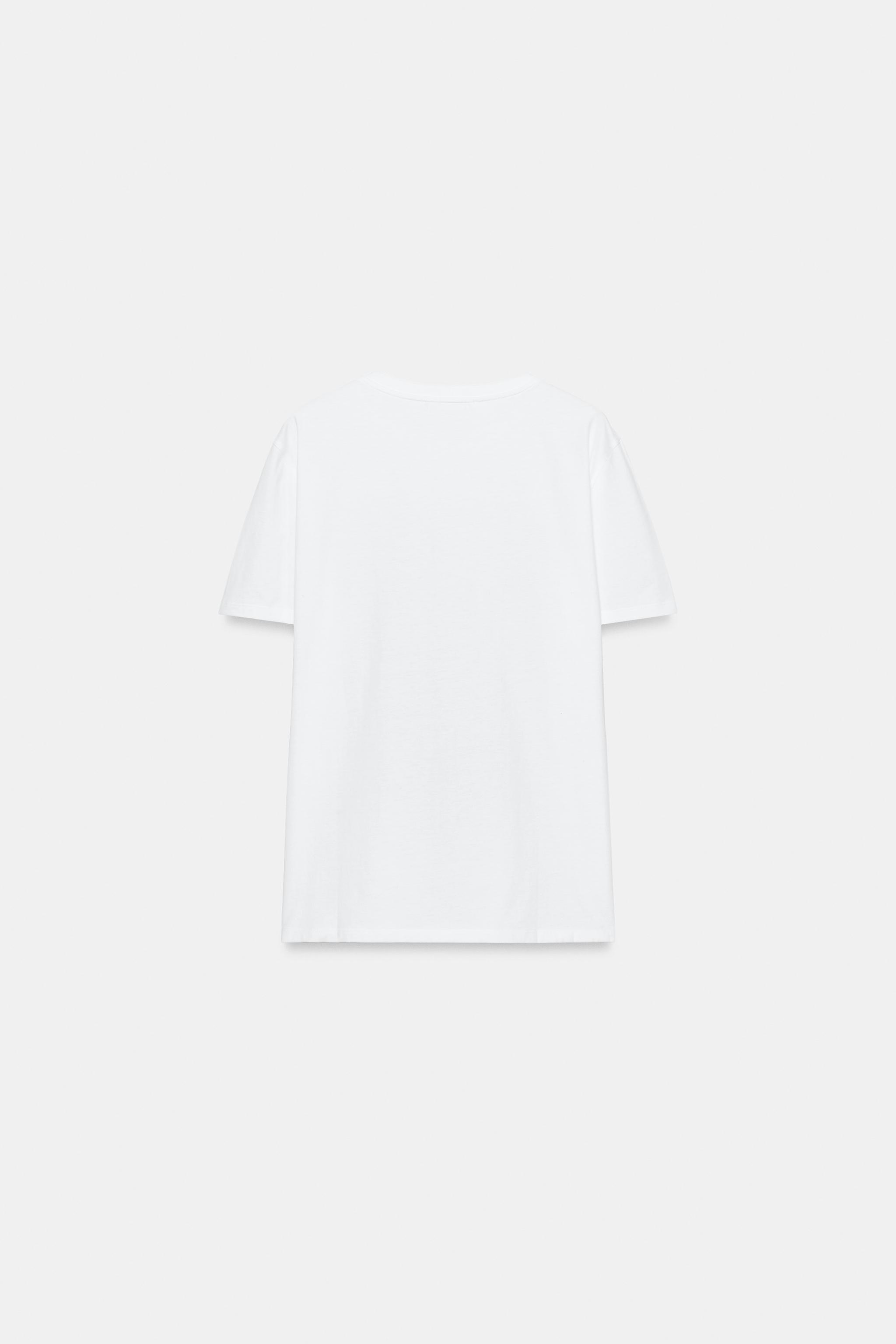 METALİK KISA KOLLU T-SHIRT - Görsel 6