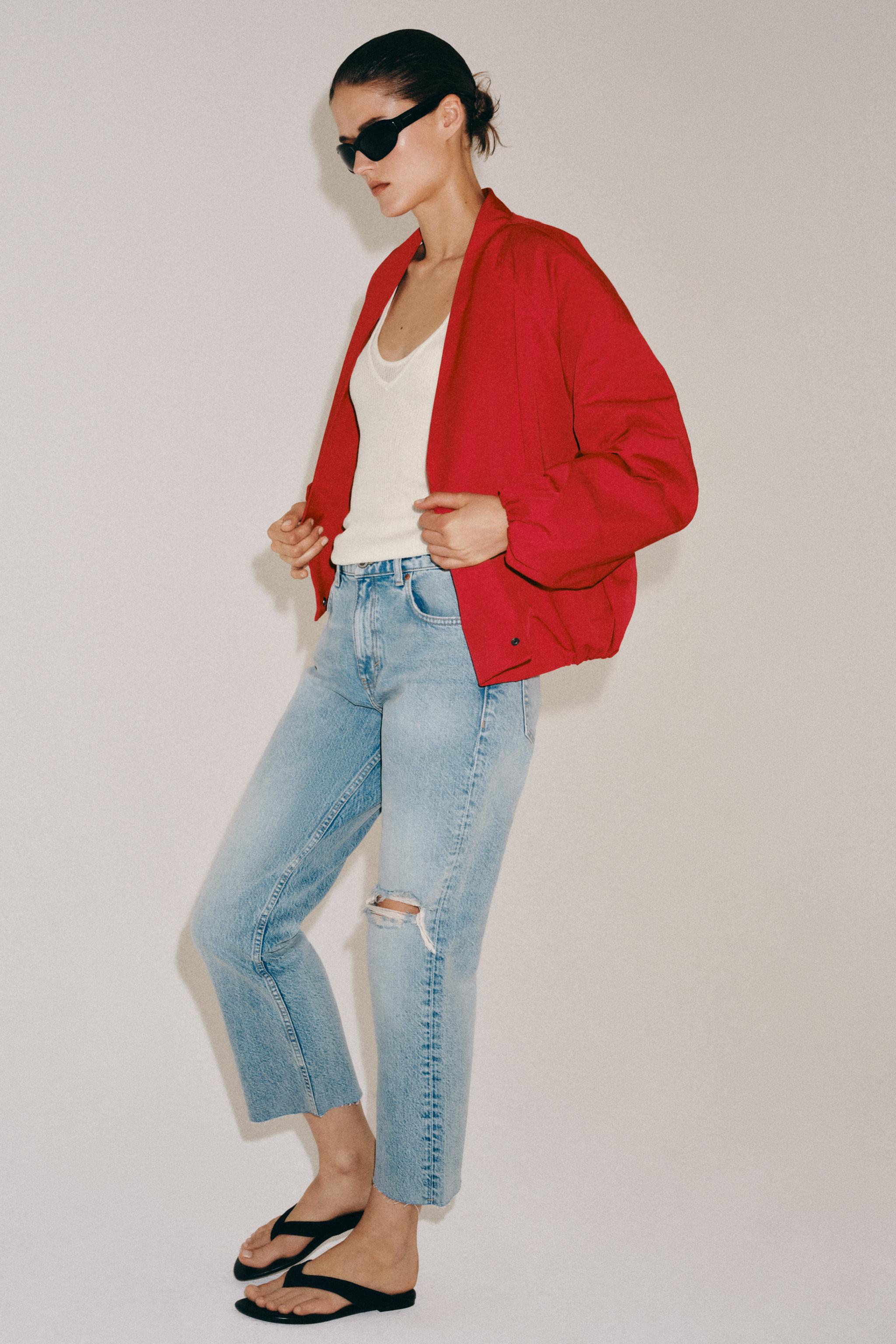 JEAN ZW COLLECTION RELAXED BOOTCUT TAILLE MOYENNE CROPPED