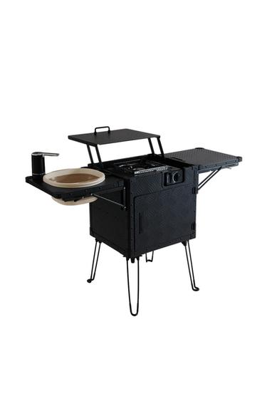 FOLDING CAMPING KITCHEN - Black by Zara