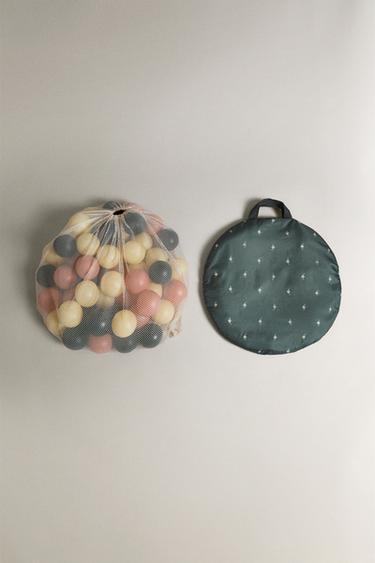 CHILDREN'S BALL PIT SET - Greenish by Zara