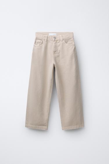 Zara TWILL PANTS - Sand