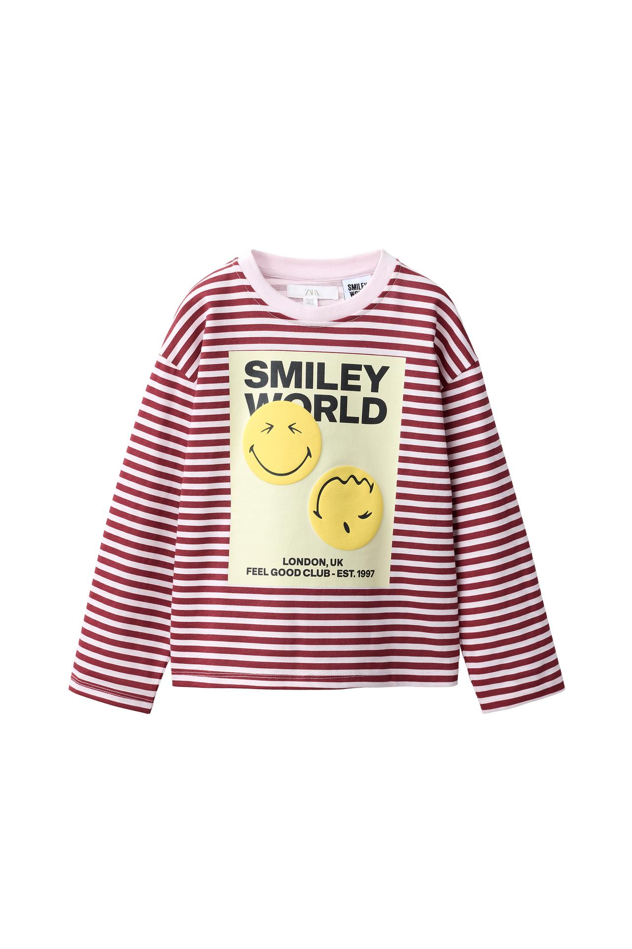 SMILEYWORLD ® STRIPED T-SHIRT