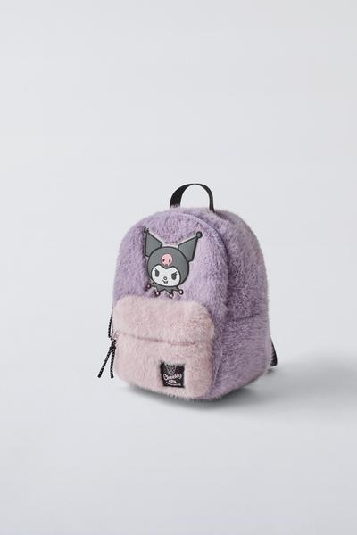KUROMI © SANRIO KÜRKLÜ SIRT ÇANTASI_2