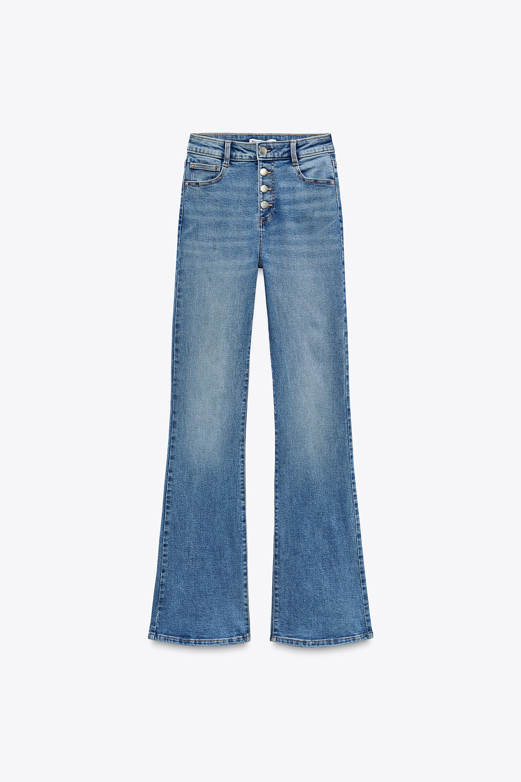 Vaqueros Only Mujer Campana Jeans ZARA High-waisted Mini Flare