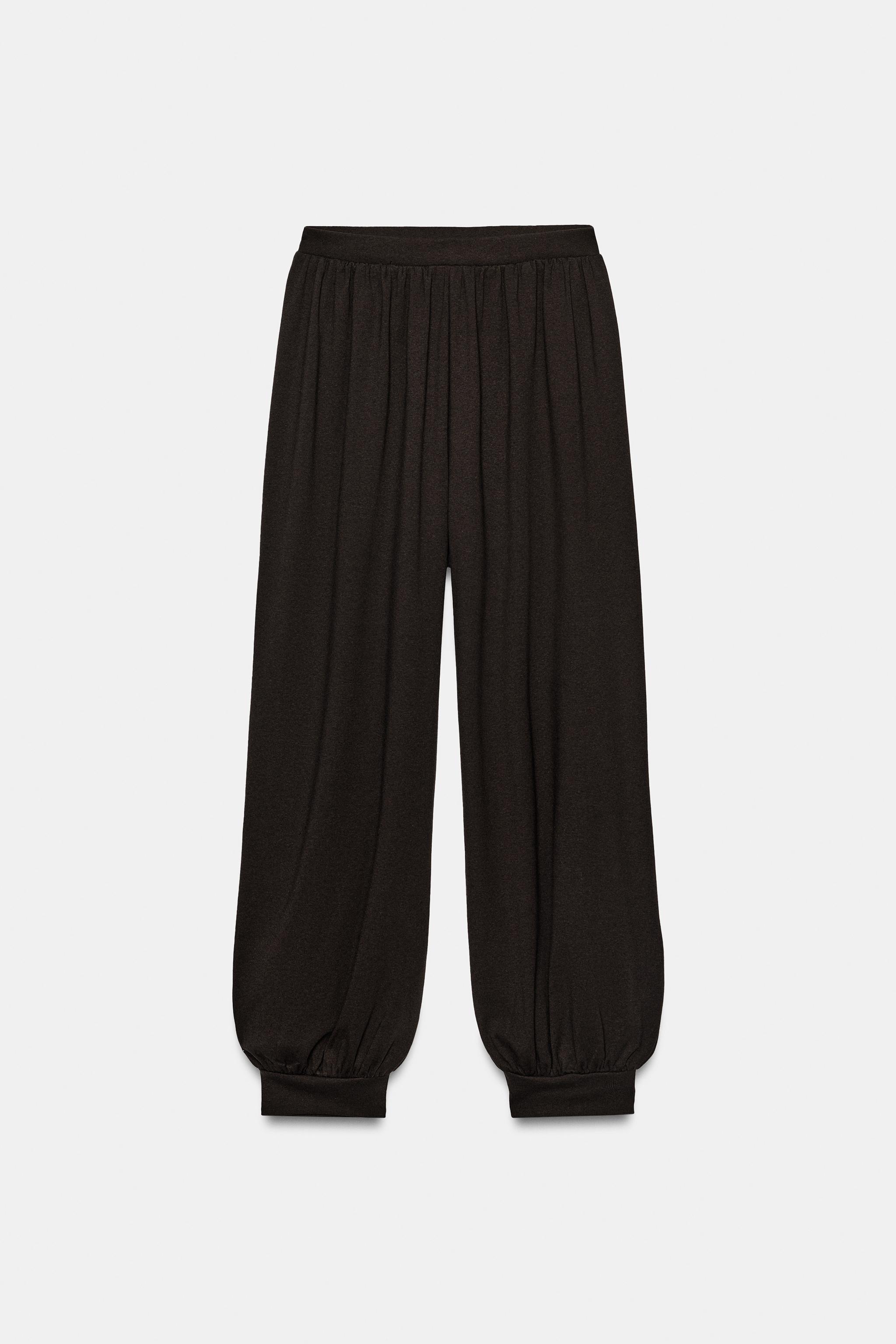 BLOOMER TROUSERS — Chocolate