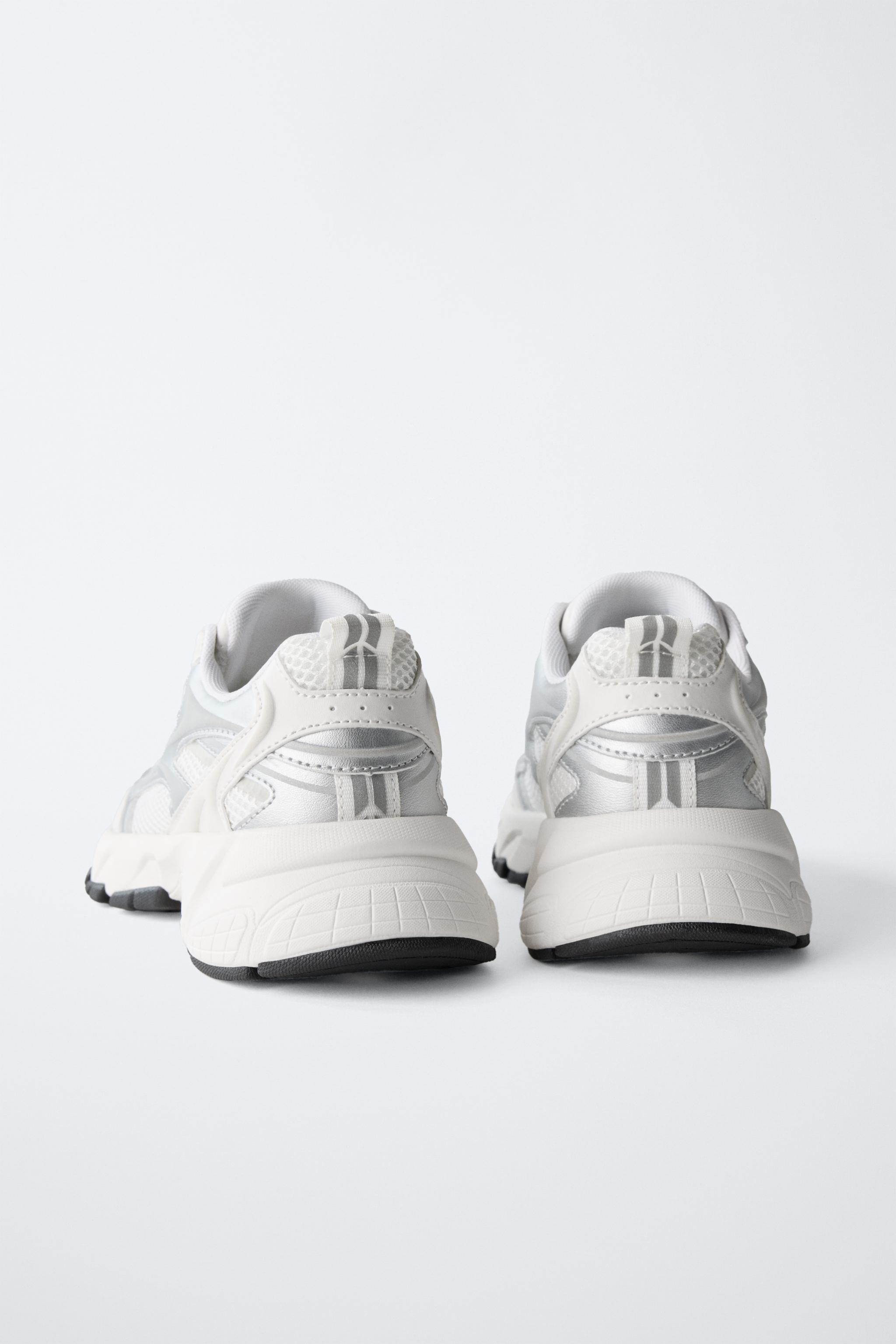 MESH SNEAKERS - White | ZARA United States