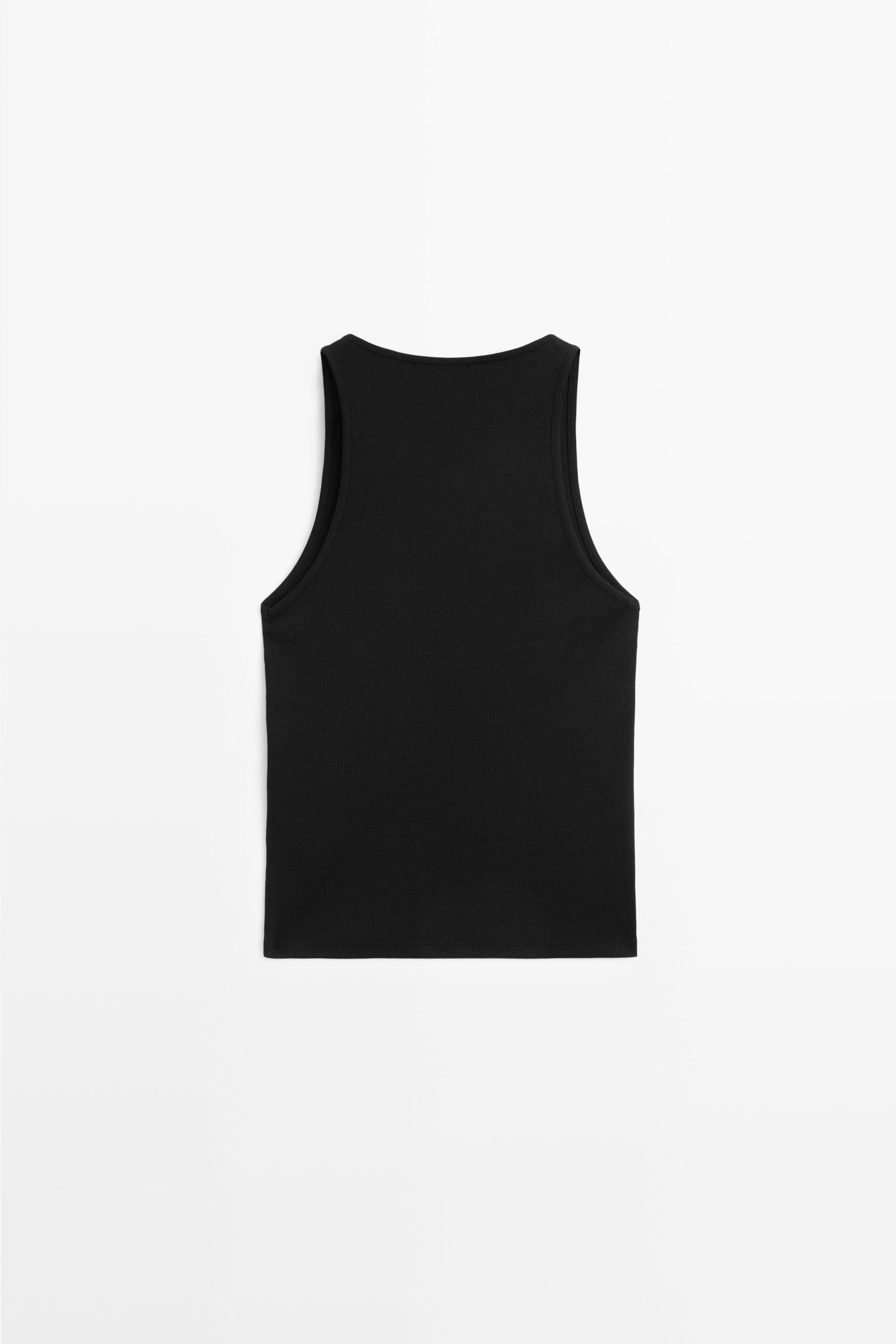 V-neck lace trim camisole top