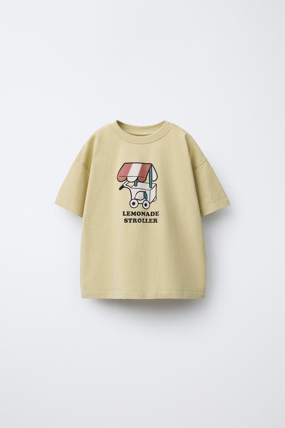 T-SHIRT IMPRIMÉ EN RELIEF - Jaune | France