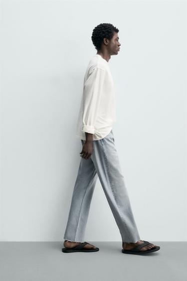 JEAN COUPE DROITE - Bleu clair de Zara - Image 5