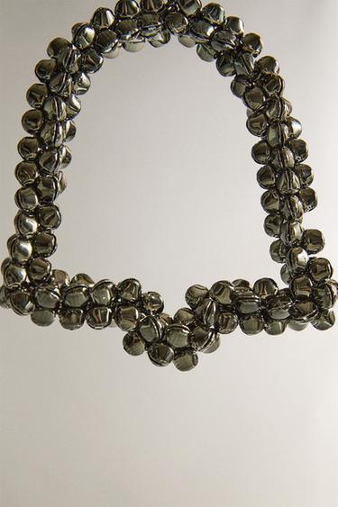 BELL CHRISTMAS TREE DECORATION WITH SLEIGH BELLS - Green by Zara - Image 3