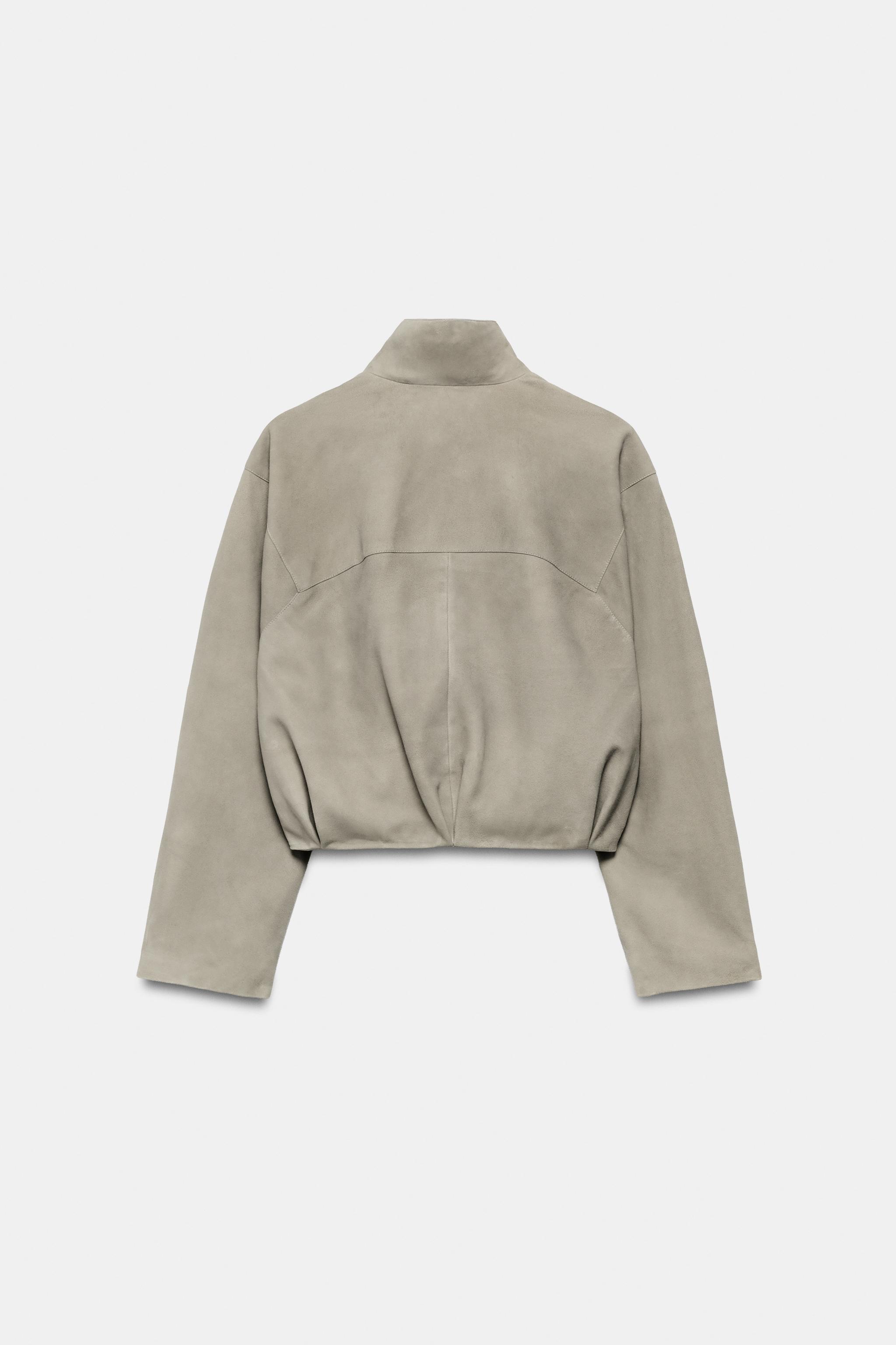 ZW COLLECTION LIMITED EDITION SUEDE LEATHER JACKET