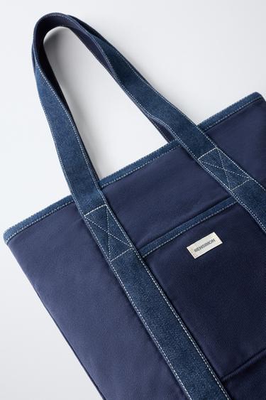 SHOPPER BENSIMON ® X ZARA - Bleu de Zara - Image 2