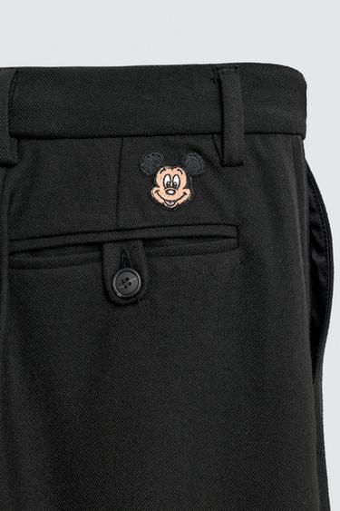 PANTALON COSTUME ÉCUSSON MICKEY MOUSE HARRY LAMBERT FOR ZARA X DISNEY - Noir de Zara - Image 3