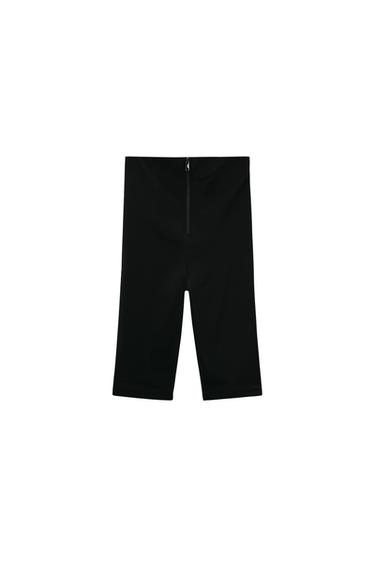 CYCLING SHORTS WITH ZIP