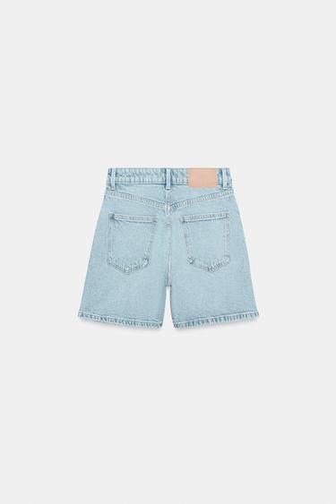 SHORT Z1975 MOM FIT - Bleu clair de Zara - Image 6