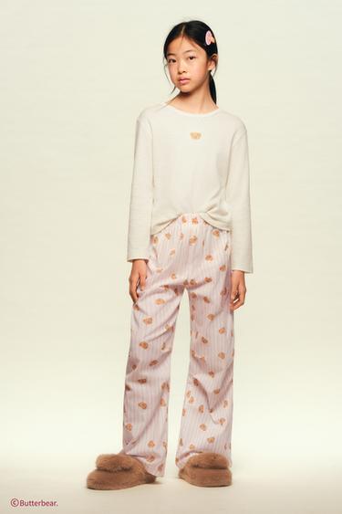 6-14 TAHUN/ PIAMA KAUS DAN CELANA PANJANG BUTTERBEAR© - Pink dari Zara