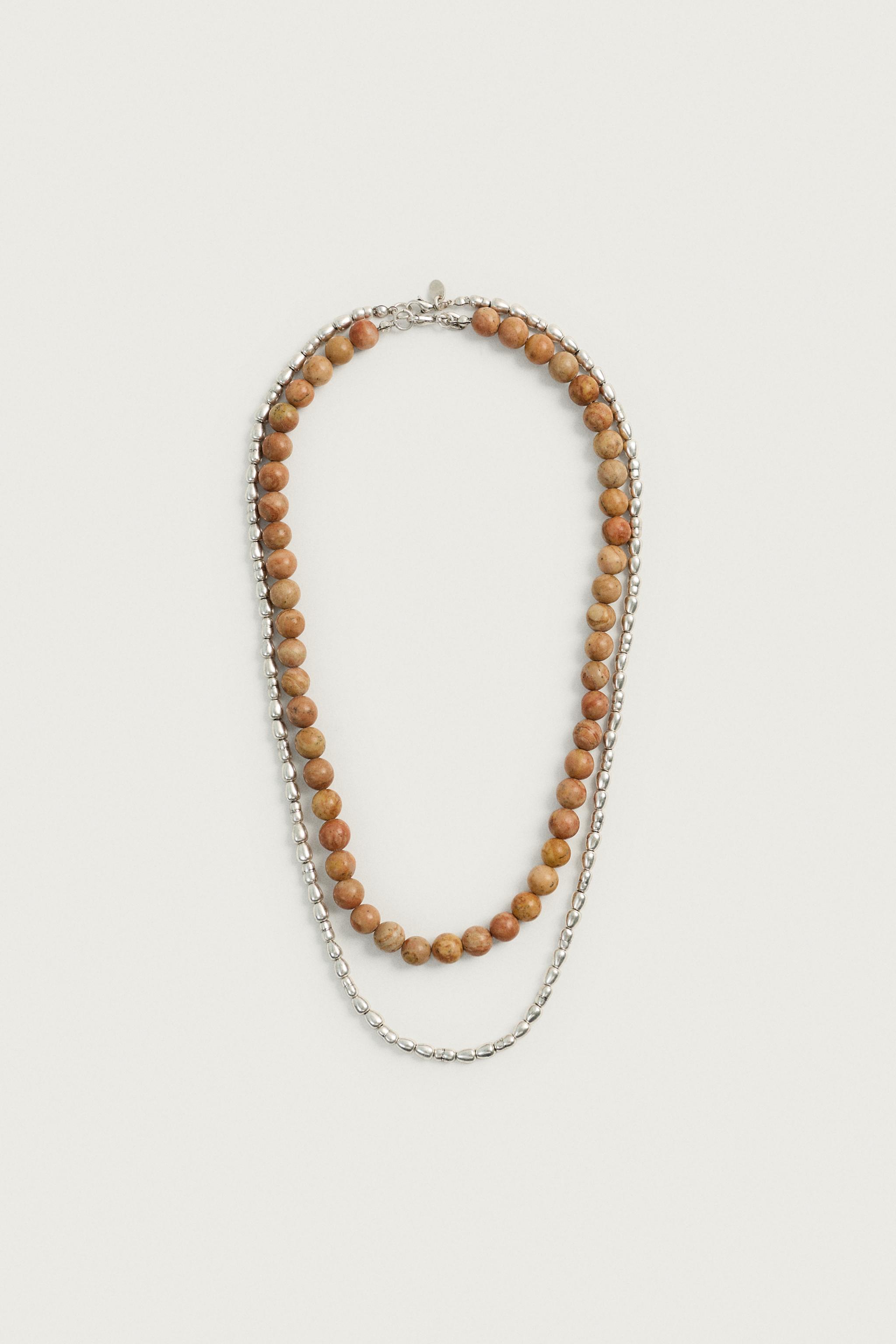 MIXED NECKLACE 2-PACK — Multicolored