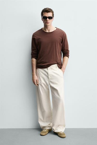 RETRO STYLE TRAINERS - Sand Brown by Zara - Image 0