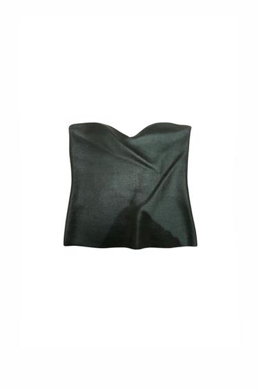 KNIT BUSTIER TOP