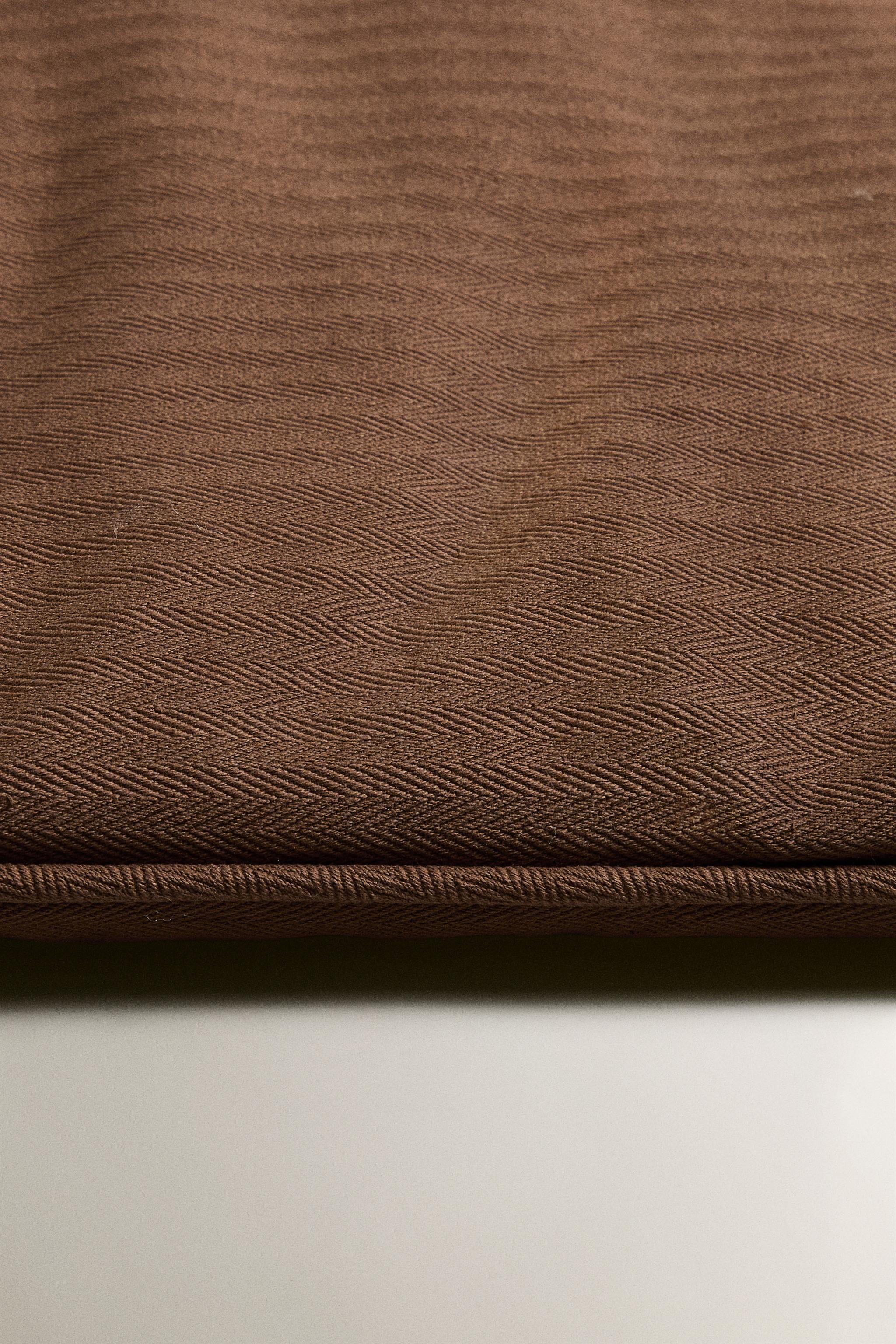 SURMATELAS COTON TEXTURÉ