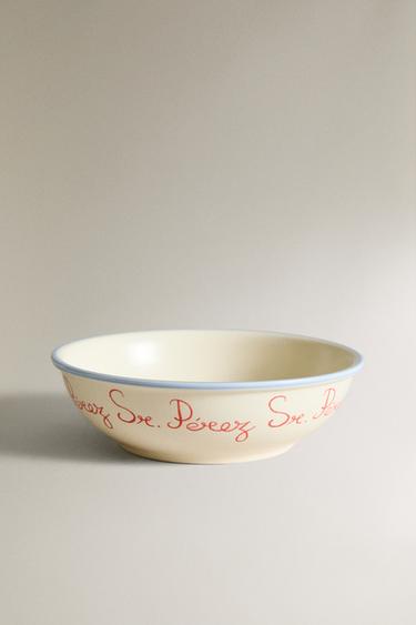 KINDER-SCHALE AUS KERAMIK ZAHNFEE - Bunt von Zara - Bild 0