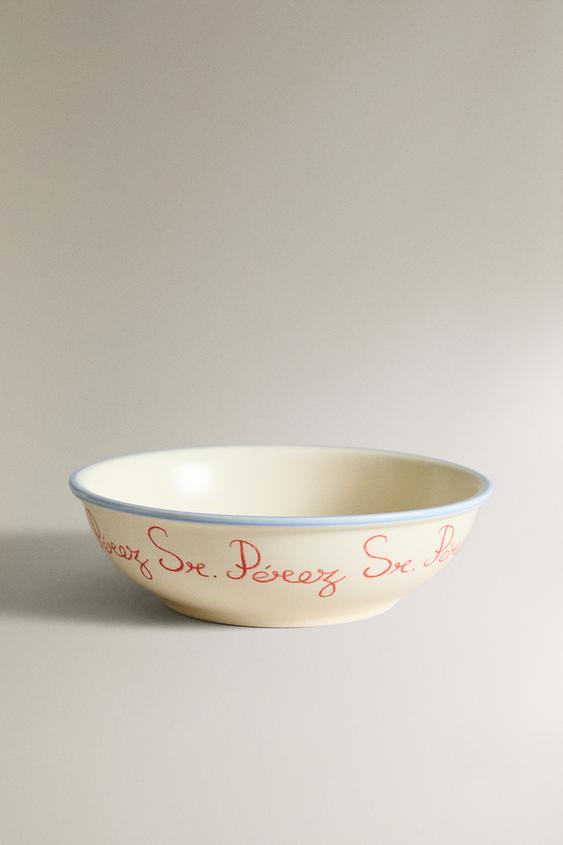 BOL EN CÉRAMIQUE ENFANT SOURIS PÉREZ - Multicolore de Zara - Image 0