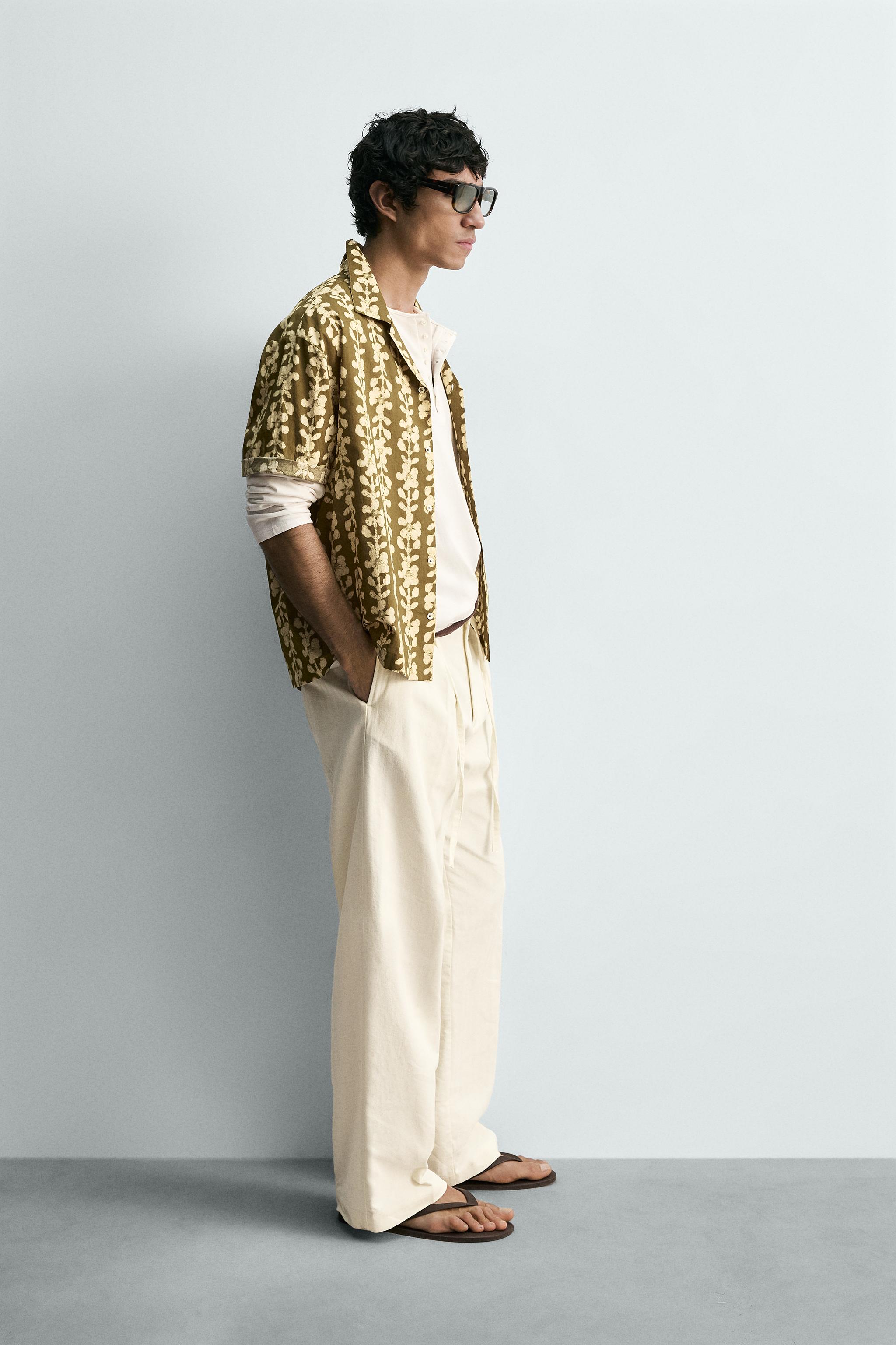 GEOMETRIC PRINT SHIRT