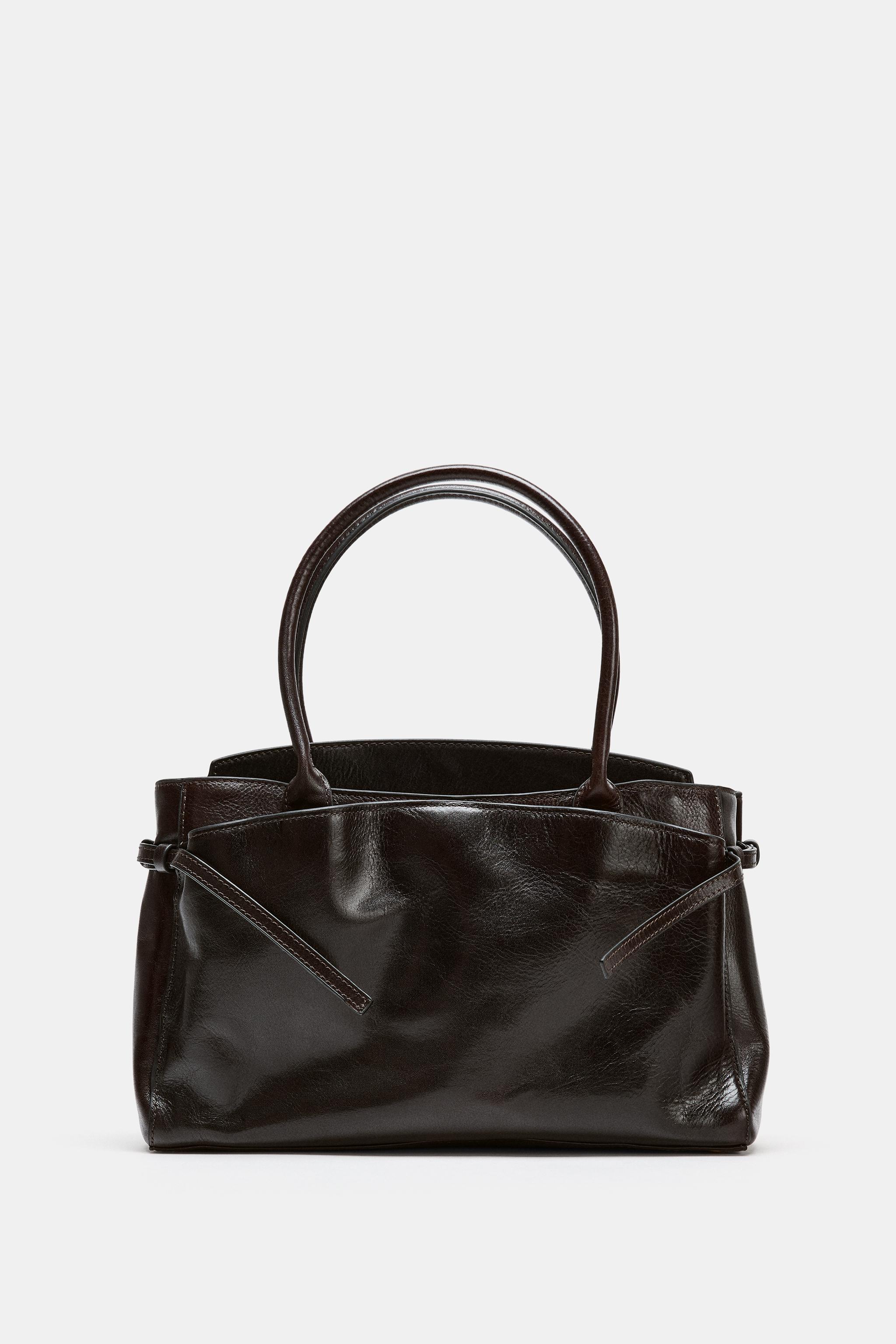 LEATHER CITY BAG