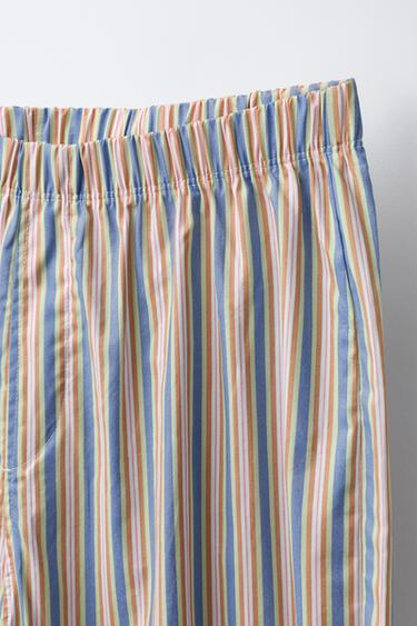 6-14 YEARS/ STRIPED PYJAMAS - camel by Zara - Image 6