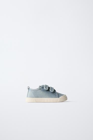 BAREFOOT STRAP TRAINERS - Blue by Zara - Image 0