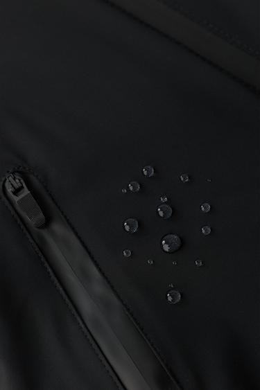 WATERPROOF AND WINDPROOF BIB TROUSERS WITH POCKETS RECCO® SYSTEM SKI COLLECTION - Black by Zara - Image 6